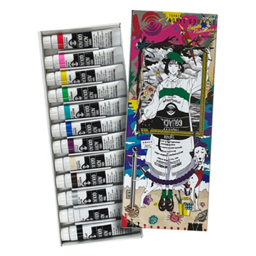 TURNER ACRYL GOUACHE YUSUKE NAKAMURA 2 SET 12 TUBETTI DA 11 ML