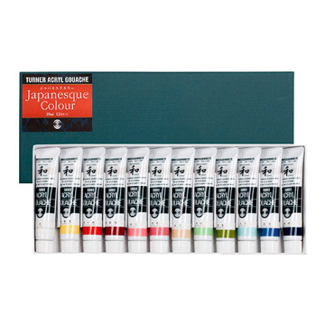 TURNER ACRYL GOUACHE JAPANESQUE SETS COULEURS ASSORTIES TUBES DE 20 ML