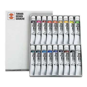 TURNER DESIGN GOUACHE SET 18 TUBOS 25 ML