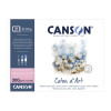 CANSON COTON D'ART AQUARELLBLOCK 4-SEITIG GELEIMT 300 G