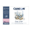 CANSON COTON D'ART WATERCOLOUR PAD GLUED 1 SIDE 300 G