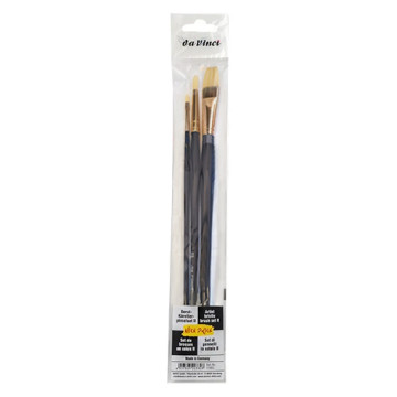 DA VINCI NICE PRICE SET 3 PINCELES DE CERDA NATURAL PARA ARTISTAS SERIE 11851