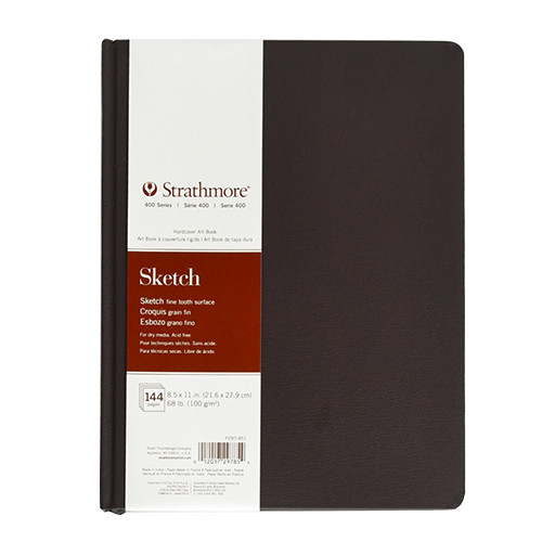 STRATHMORE SKETCH ART BOOK SERIE 400 SKIZZENBUCH HARDCOVER 100 G