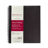 STRATHMORE MIXED MEDIA ART BOOK SERIE 500 CUADERNO ESPIRAL TAPA DURA MULTITÉCNICAS 190 G