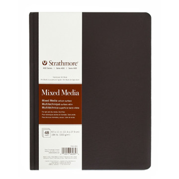 STRATHMORE 400 SERIES MIXED MEDIA ART BOOK HARDCOVER SKETCHBOOK 300 G