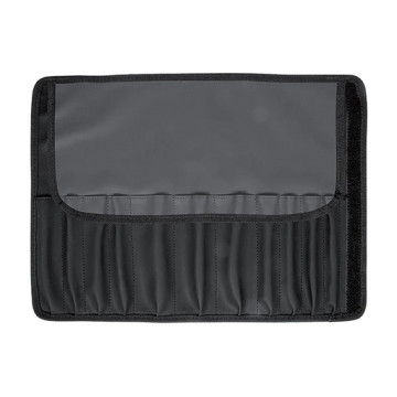 BORCIANI E BONAZZI PORTAPENNELLI NERO VUOTO 12 TASCHE