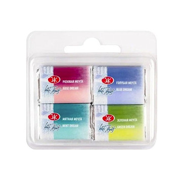 WHITE NIGHTS METAMORPHOSES DREAM 3-TONE GRANULATING WATERCOLOUR SET OF 4 HALF PANS