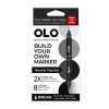 OLO SET GRIGIO NEUTRO 8 PENNARELLI PERSONALIZZABILI