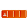 SCHMINCKE HORADAM METAL WATERCOLOUR BOX SET OF 15 HALF PANS + BRUSH - JUICY ORANGE EDITION