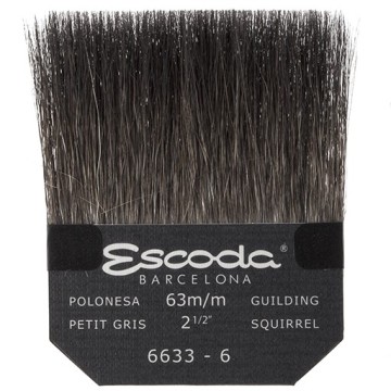 ESCODA PENNELLESSA PER DORATURA VAIO PETIT GRIS SERIE 6633