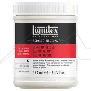LIQUITEX ULTRA MATTE GEL - INCREASES THICKNESS