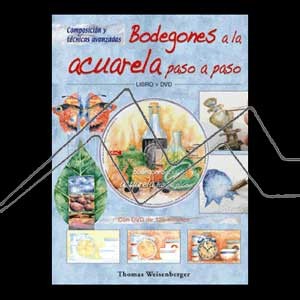 BOOK - BODEGONES A LA ACUARELA PASO A PASO LIBRO + DVD (SPANISH)