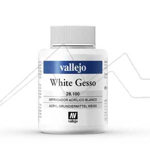 VALLEJO WHITE GESSO PRIMER NO. 100