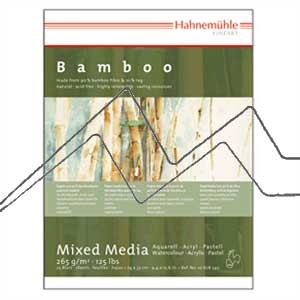 HAHNEMÜHLE BAMBOO MIXED MEDIA PAPIER 265 G