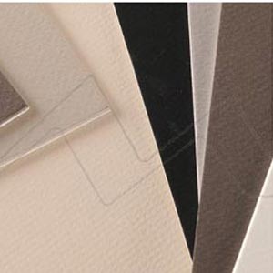 Pack of 25 Sheets Canson Mi-Teintes A3 160 GSM Honeycombed Grain Colour Drawing Paper Black 