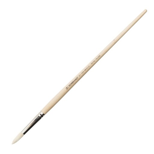 REMBRANDT ROUND BRUSH CHUNGKING BRISTLE LONG HANDLE SERIES 201