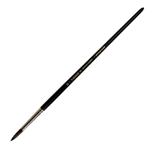 REMBRANDT ROUND BRUSH SELECTED TEIJIN FILAMENT LONG HANDLE SERIES 291