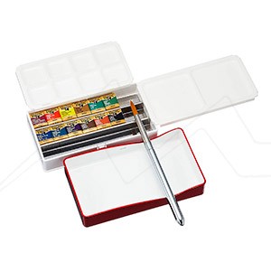 HOLBEIN WATERCOLOR PALM BOX TRAVEL SET