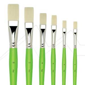 LIQUITEX FREESTYLE FLAT BRUSH SYNTHETIC FIBRE LONG TIP SERIES 003