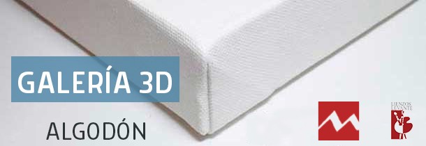 Galeria Cotton Stretched Canvas (3D - 46x32 mm)
