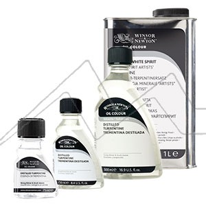 WINSOR & NEWTON ARTISTS DISTILLED TURPENTINE FOR OIL PAINT