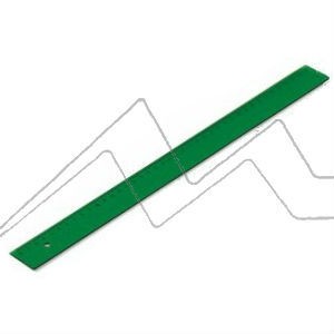 FAIBO TRANSPARENT GREEN RULER FOR TECHNICAL DRAWING