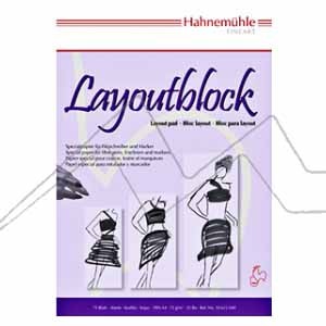 HAHNEMÜHLE LAYOUTBLOCK PAD FOR MARKERS 75 G