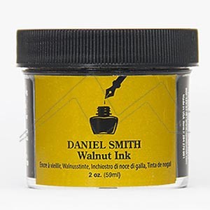 DANIEL SMITH WALNUT INK - WALNUSSTINTE FÜR ZEICHNUNGEN UND KALLIGRAFIE