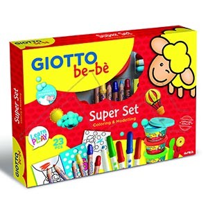 GIOTTO BE-BÉ COLORING & MODELLING SUPER SET