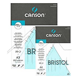 CANSON BRISTOL PAD 250 G