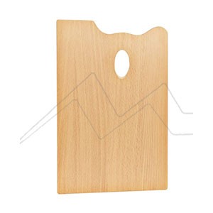 MABEF M/R PROFESSIONAL RECTANGULAR WOODEN PAINTING PALETTE