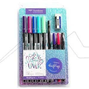 TOMBOW COLOUR & LETTERING LOVER SET - THREE FEELINGS EDITION