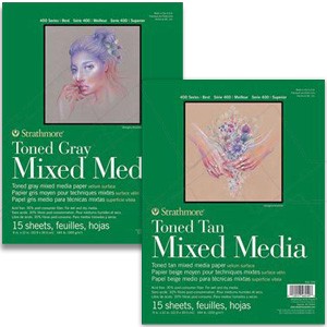 Strathmore 300 & 400 Series Mixed Media Pads