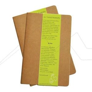 HAHNEMÜHLE TRAVEL BOOKLETS SET OF 2 TRAVEL PADS