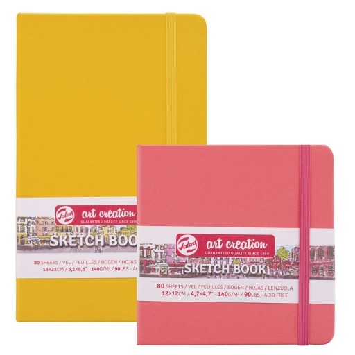 5.5 x 8.5 Sketchbook - Mini Sketch Book - 100 Sheets (68 lb/100gsm) Sketch  Pad, Acid-Free Drawing Paper Top Spiral Sketchpad for Dry Media :  : Home