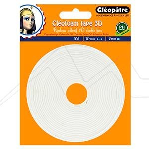 CLEOPATRE CLEOFOAM DOUBLE-SIDED 3D NEUTRAL PH ADHESIVE ROLLER