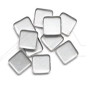 ART TOOLKIT MINI SET OF 10 STAINLESS STEEL SQUARE WATERCOLOUR PANS