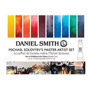 DANIEL SMITH MICHAEL SOLOVYEV´S SELECTION MASTER ARTIST SET - WATERCOLOUR SET