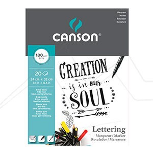CANSON LETTERING MARKER PAD
