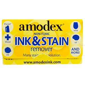 AMODEX INK & STAIN REMOVER - INDIVIDUAL WIPE (TRIAL SIZE)