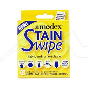 AMODEX STAIN WIPES FABRIC AND SURFACE CLEANER