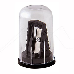 STANDARGRAPH PENCIL SHARPENER WITH RESERVOIR FOR SOFT WAX OR MAKEUP LEADS