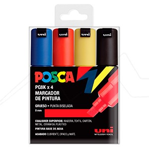 Markers POSCA Pc1mr CALIBRATED Metallic X 8 - POSCA for sale