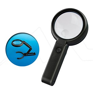 VALLEJO FOLDABLE LED MAGNIFIER WITH STAND