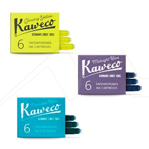 KAWECO INK CARTRIDGES - SET OF 6 UNITS