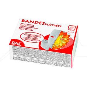 DAS BANDES PLATREES BOX WITH 4 PLASTER STRIPS - Artemiranda