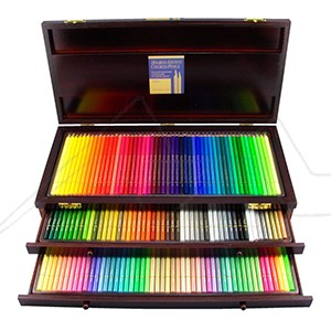 HOLBEIN ARTISTS COLORED PENCIL SET OP946 WOODEN BOX SET OF 150