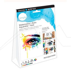 DALER ROWNEY SIMPLY ACTIVITY SET 3 WATER COLOUR