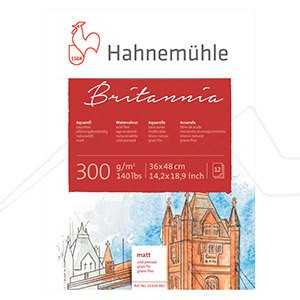 Hahnemühle Watercolour Selection 14 sample sheets 24x32 cm