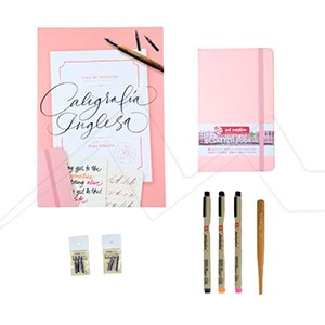 TALENS ENGLISH CALLIGRAPHY SET WITH BEGOÑA VIÑUELA (INSTRUCTIONS IN SPANISH)